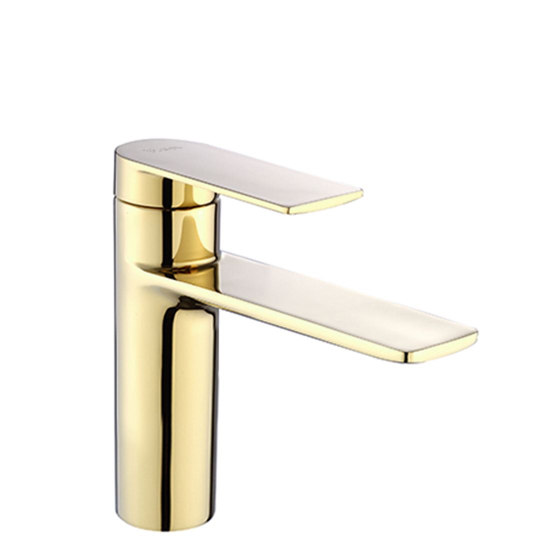REA håndvaskarmatur MY1902-2G STORM Lav Guld, 15x4,2x15cm