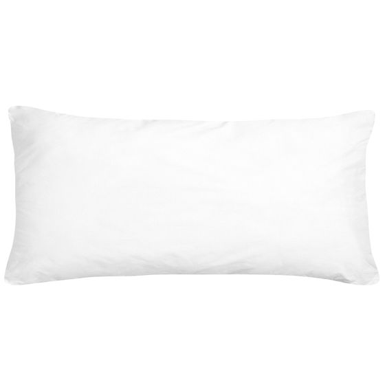 Hovedpude ERRIGAL Høj 40 x 80 cm Microfiber Hvid