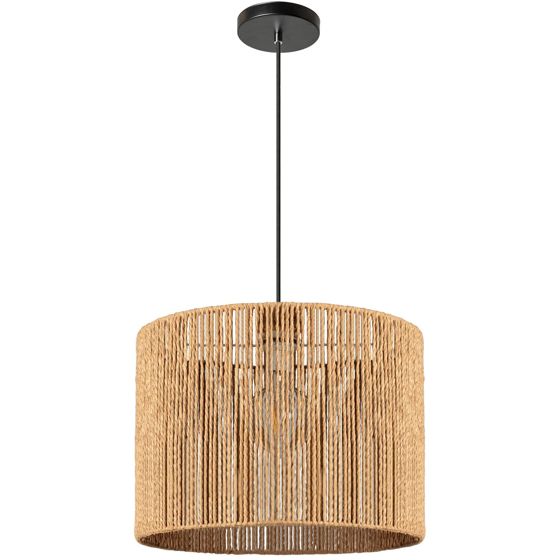 TOOLIGHT hængende loftlampe APP1324-1CP BOHO 30CM Brun 30x30x22cm