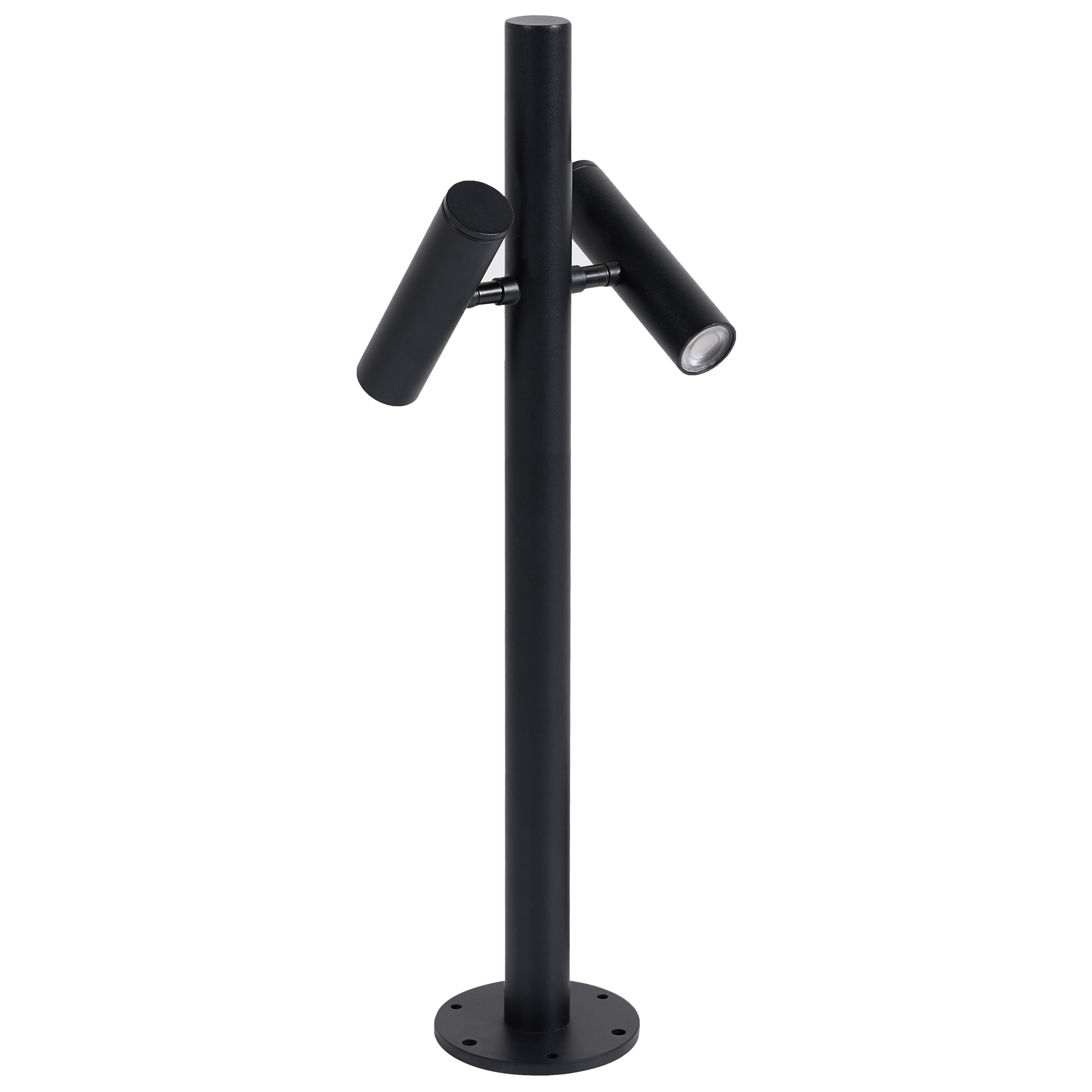 Udendørs LED-bedlampe FLUVIA Sort