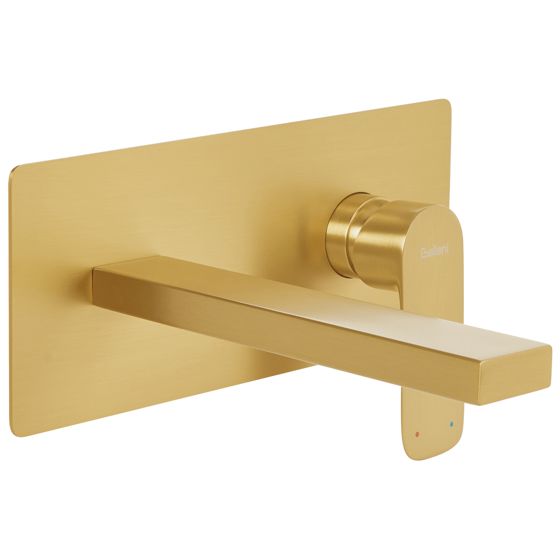 Væghængt håndvaskarmatur DICHATO Messing Guld
