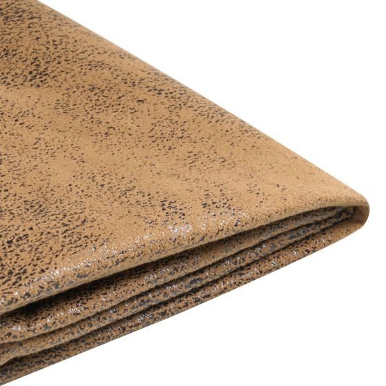 Sengekappe Kunstlæder FITOU 140 x 200 cm Brun