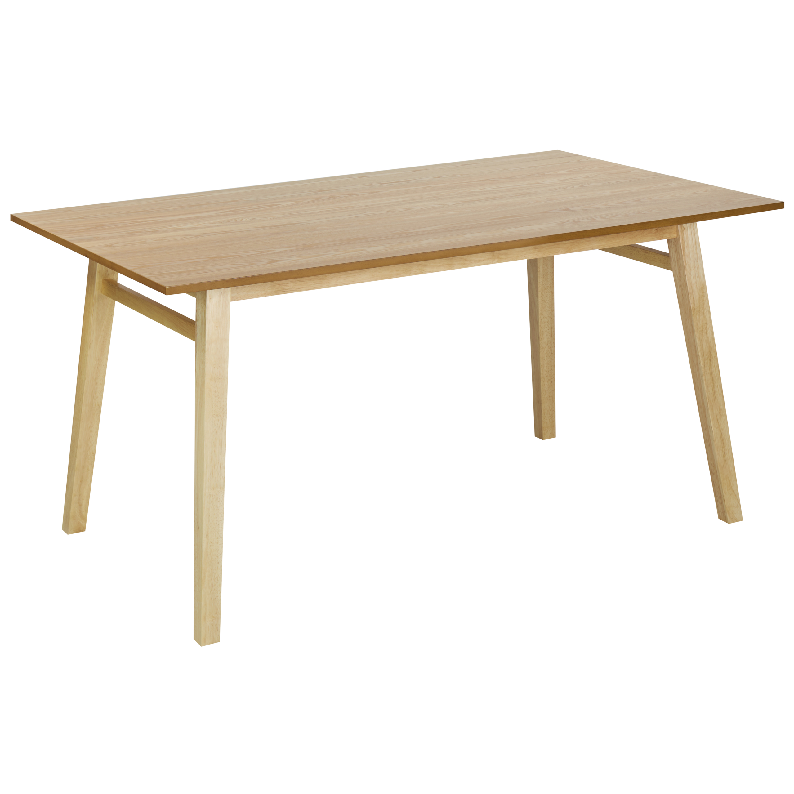 Spisebord VARLEY Naturlig ask 150 cm 90 cm