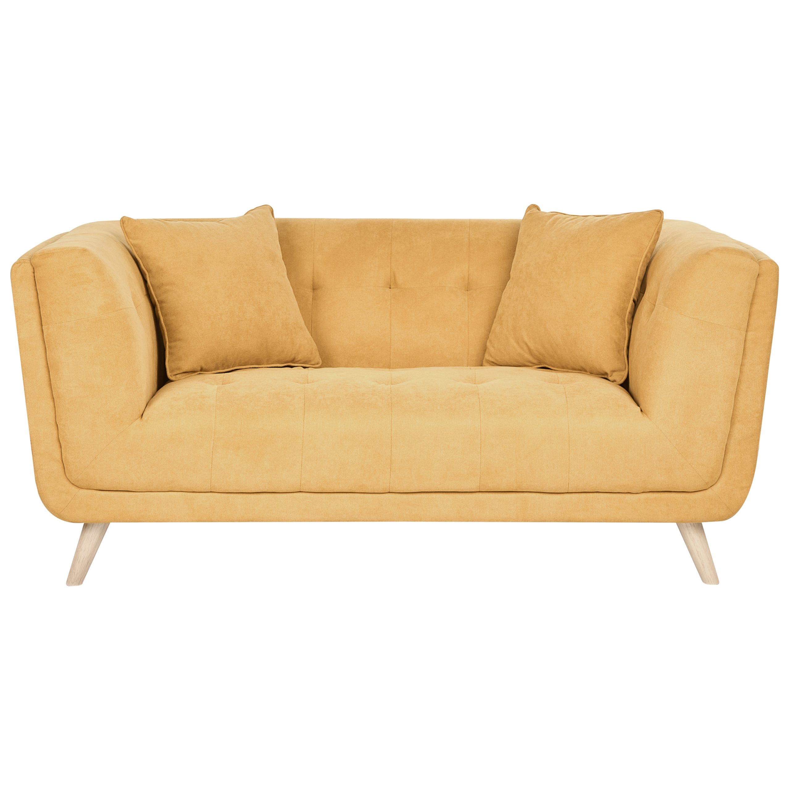 Sofa 2 personers HABO Sennepsgul