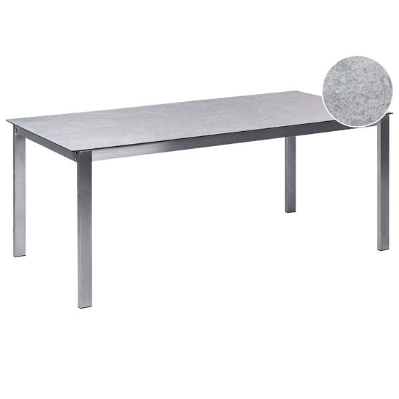 Havebord COSOLETO 180 cm 90 cm Glas Grå