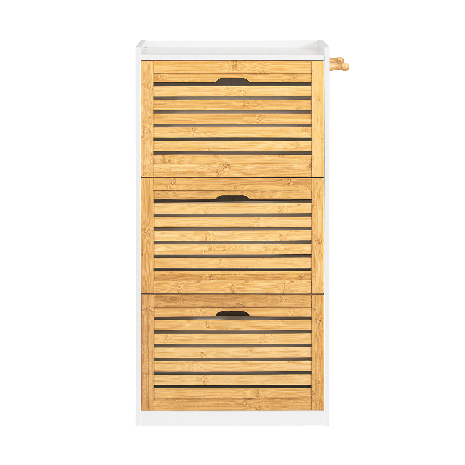 SoBuy, smalt skoskab, smal skohylde, Skostativ, FSR108-WN