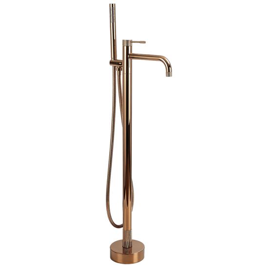 REA gulvmonteret badekarsarmatur Venti Kobber, 21x10x115cm