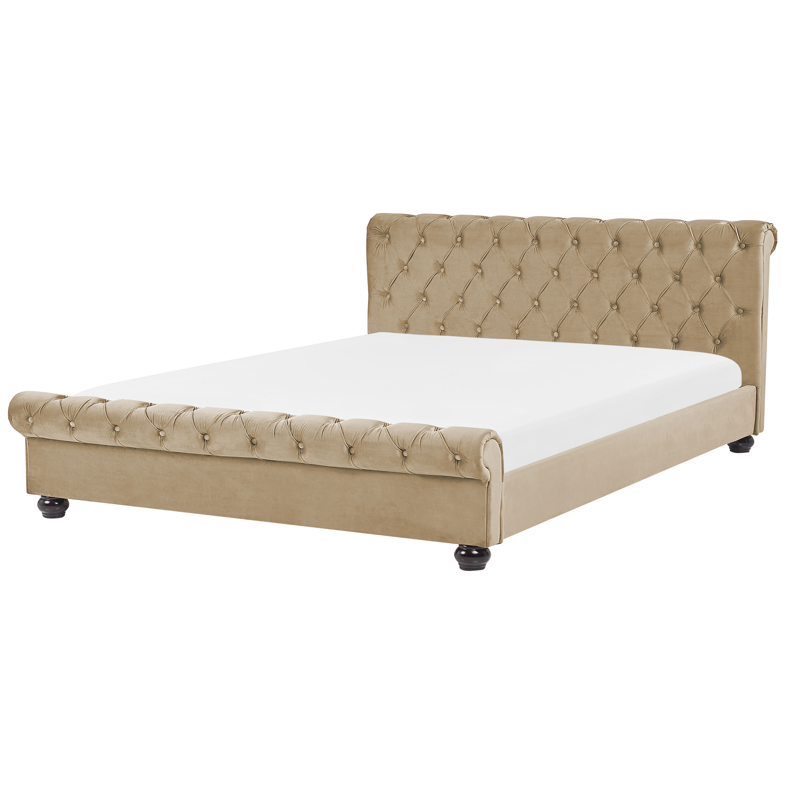Seng Velour AVALLON 180 x 200 cm Beige