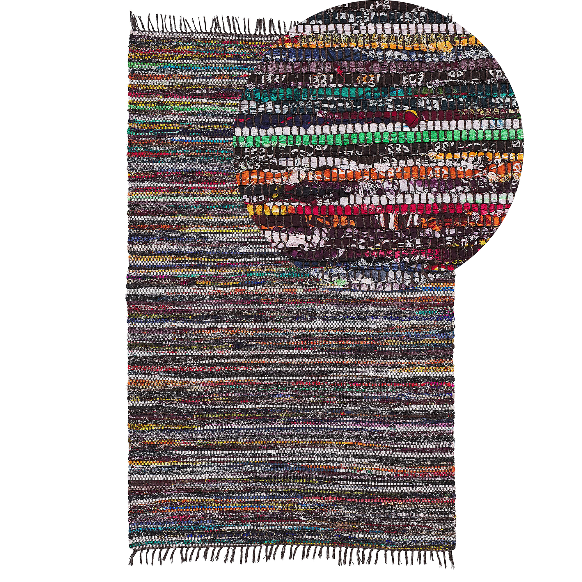 Gulvtæppe DANCA Sort 140 x 200 cm