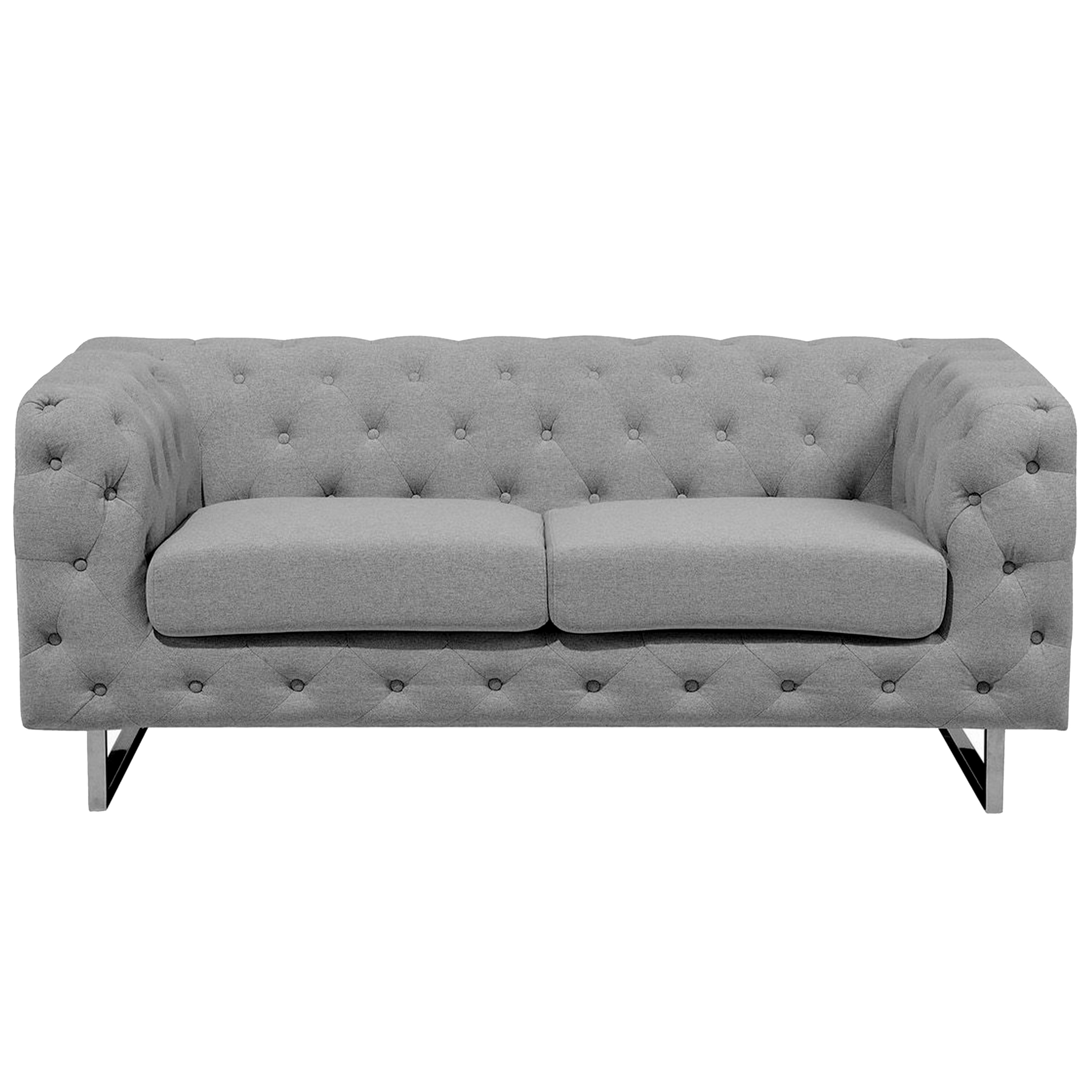 Sofa 2 personers VISSLAND Lysegrå