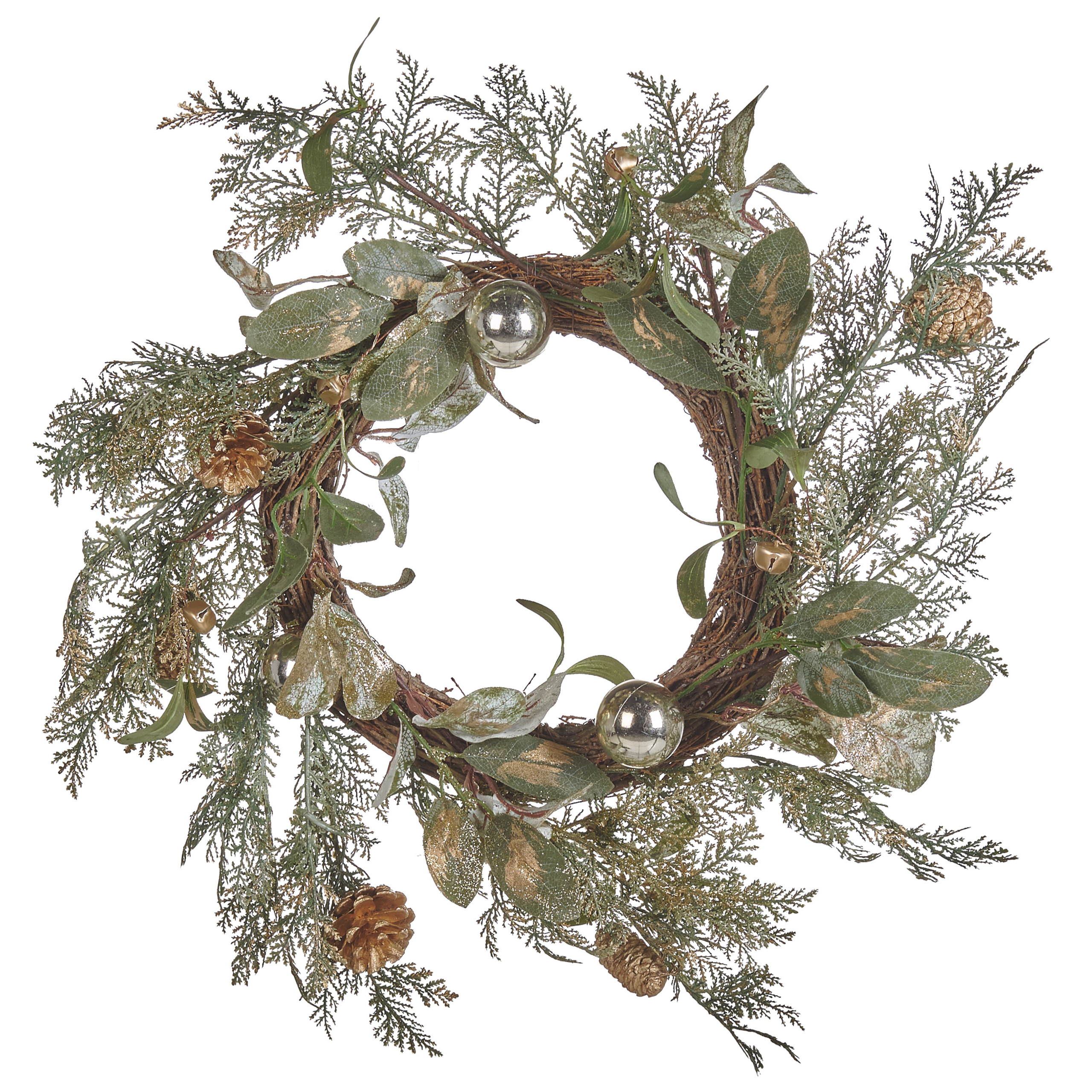 Julekrans HOVILA 45 cm Guld