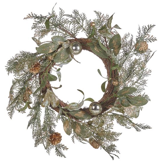 Julekrans HOVILA 45 cm Guld