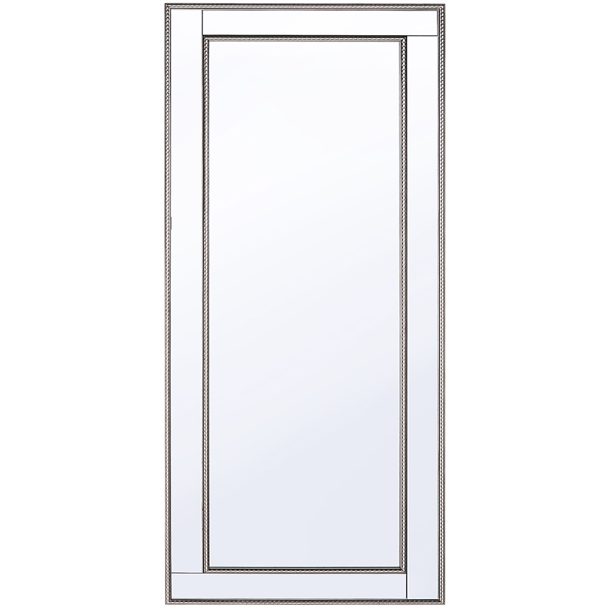 Vægspejl FENIOUX 50 cm 130 cm Sølv