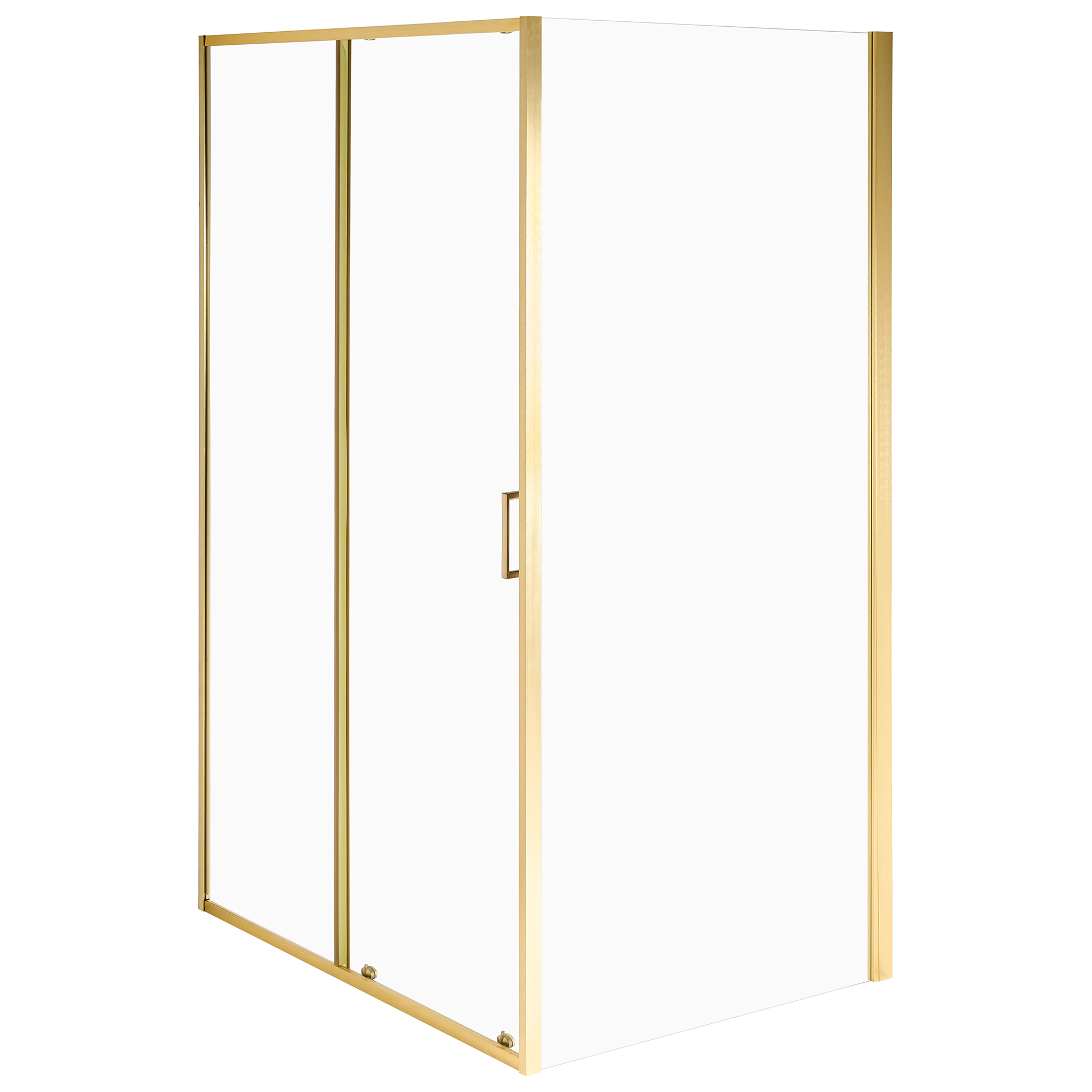 Brusekabine LANGUI 90 x 120 x 190 cm Guld
