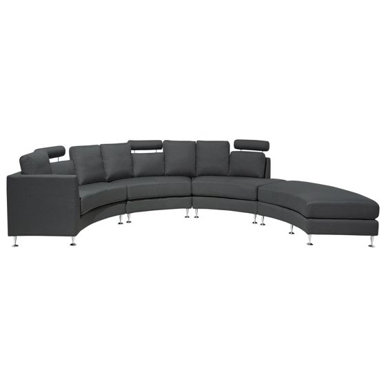 Buet sofa 7 personers ROTUNDE Mørkegrå