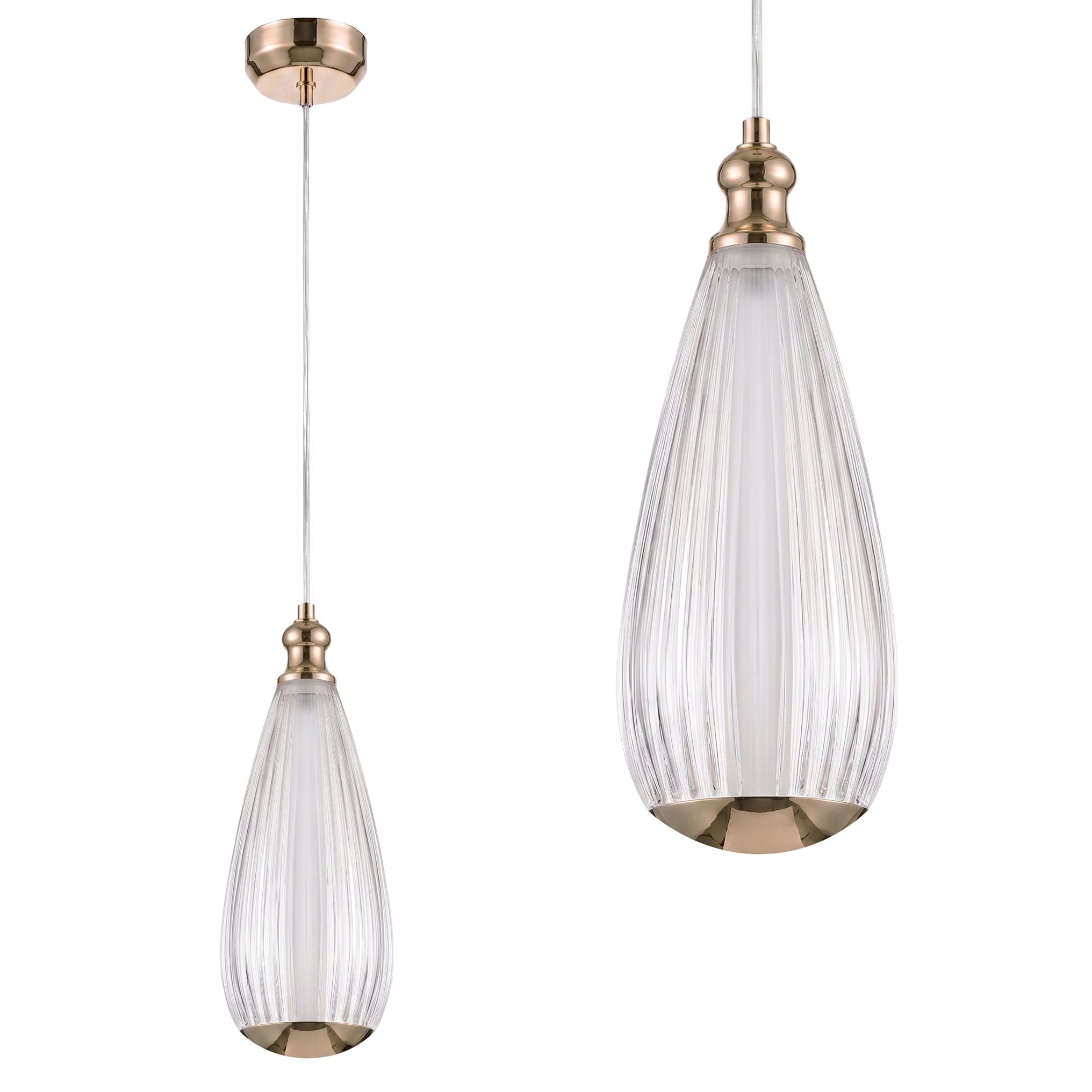 TOOLIGHT hængende loftlampe LHJ120-CP Lys rosaguld 8x8x23,5cm
