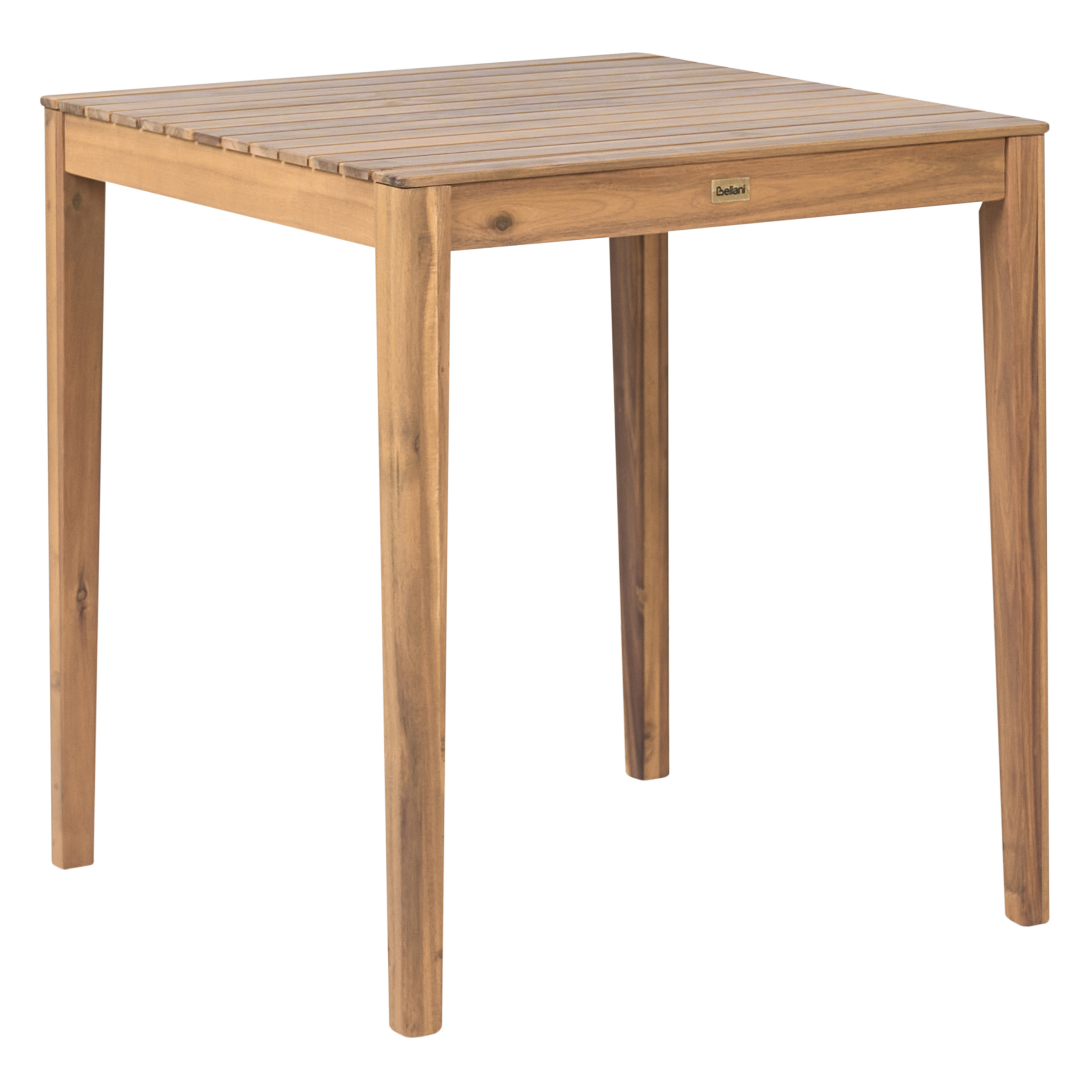Bistro bord CHIOGGIA 70 cm 70 cm Certificeret akacietræ Lysebrun