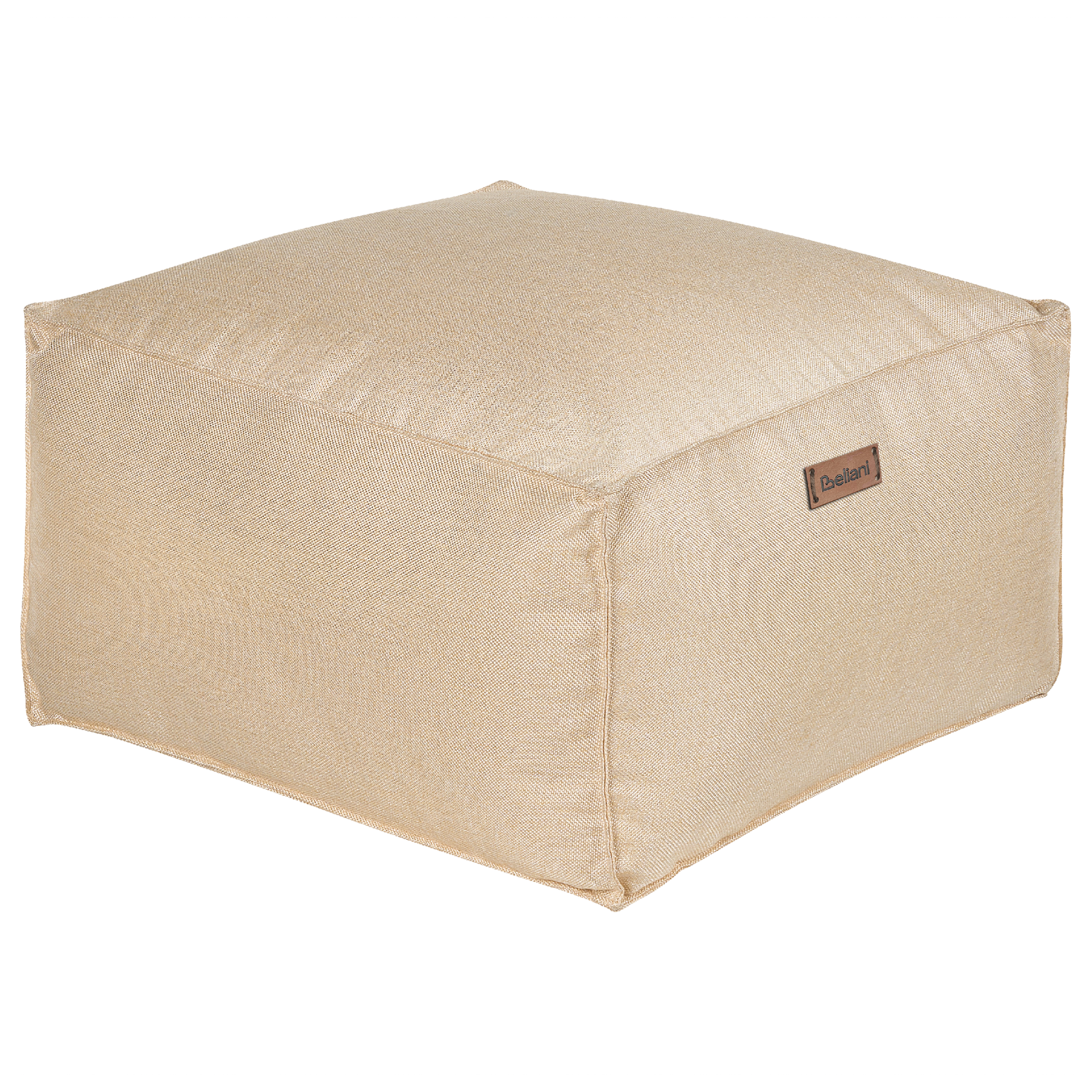 Puf BOULDER Cremehvid