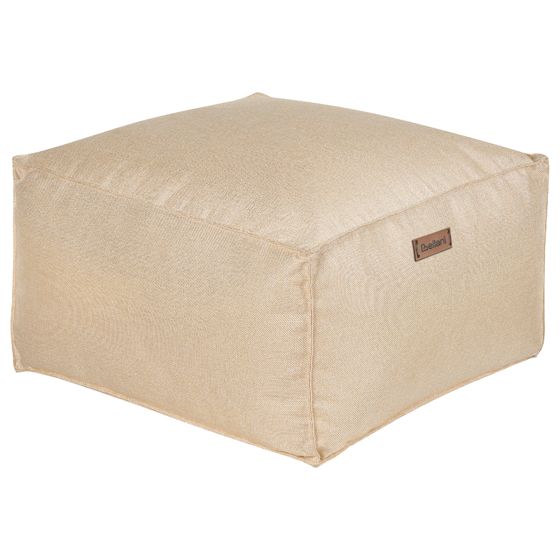 Puf BOULDER Cremehvid