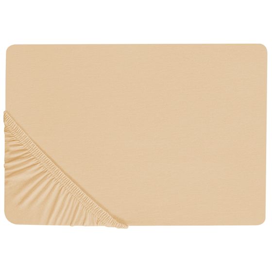Stræklagen JANBU 90 x 200 cm Bomuld Beige