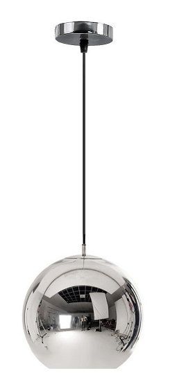 TOOLIGHT hængende loftlampe LE 03-1 20CM Krom 20x20x90cm