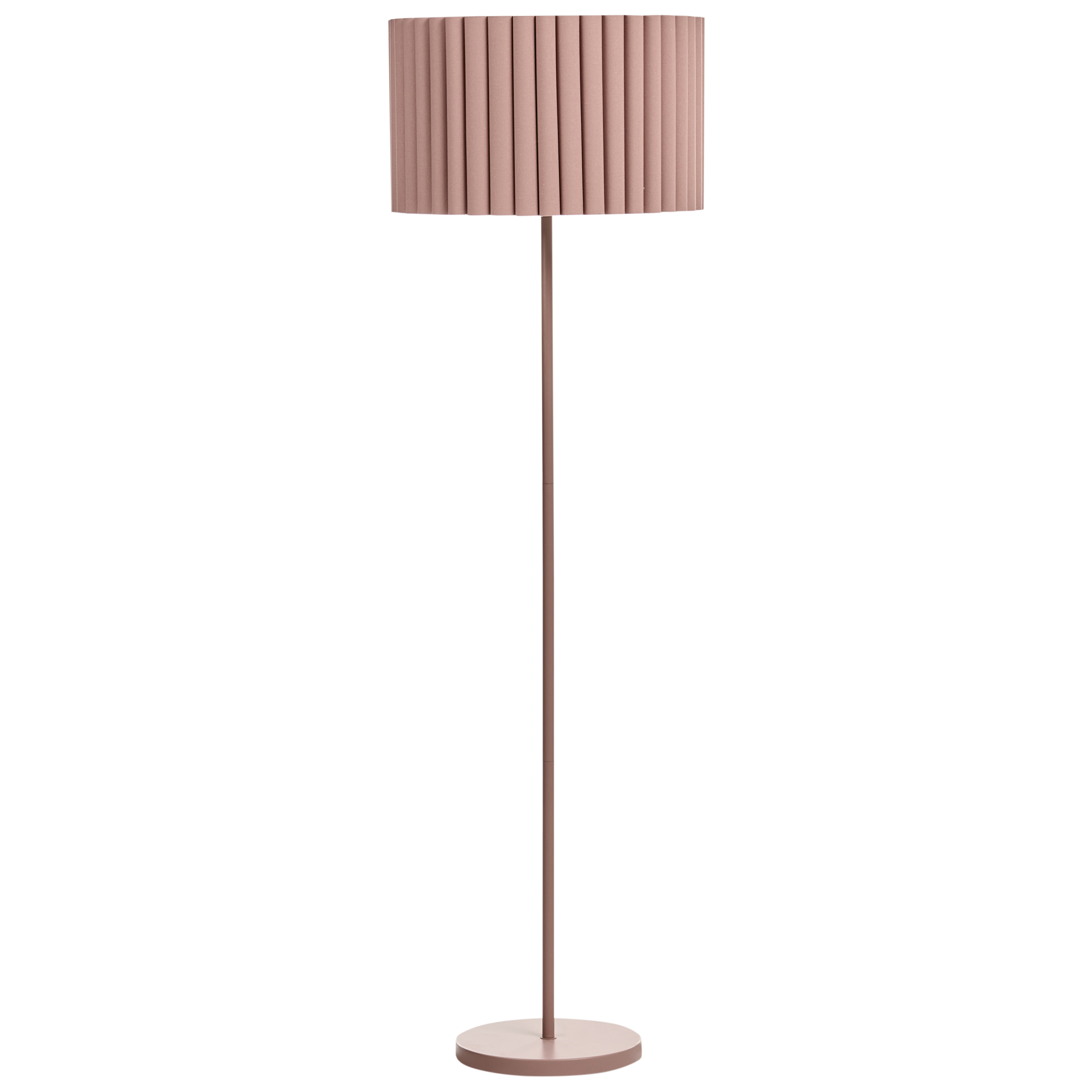 Gulvlampe LOURENS Metal Lysebrun