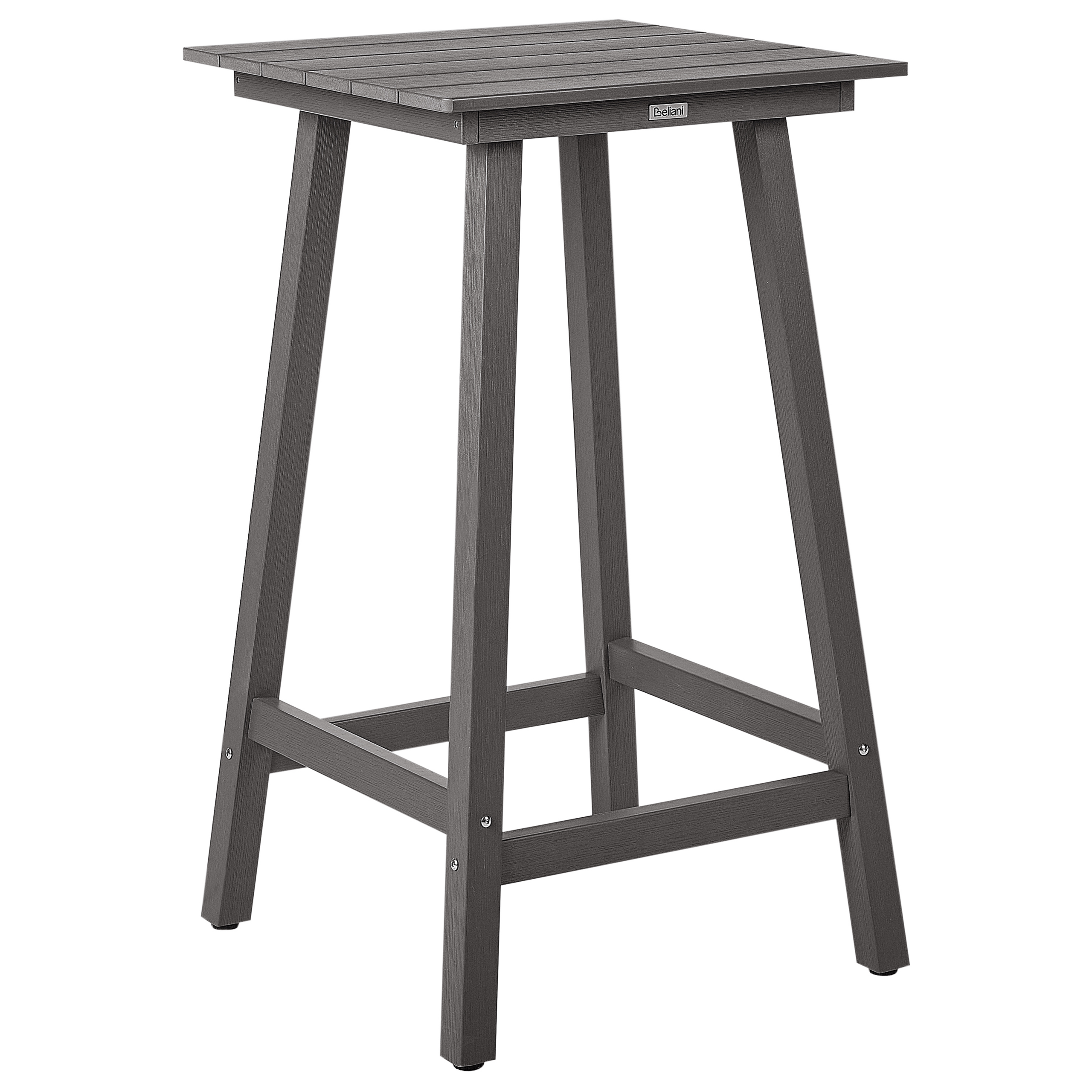Barbord til have ADIRONDACK 60 cm 59 cm Syntetisk materiale Mørkegrå