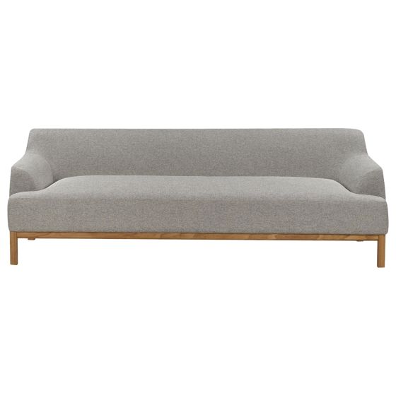 Sofa 3 personers SOSJO Lysegrå