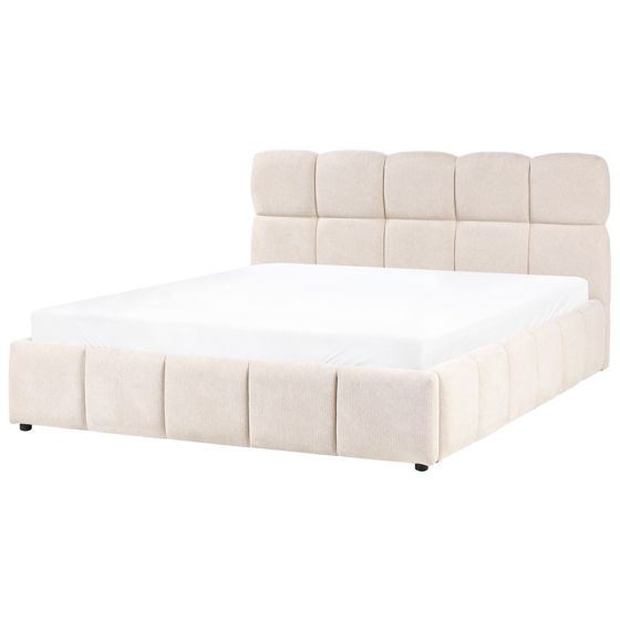 Seng med opbevaring NOYON Lys Beige 160 x 200 cm
