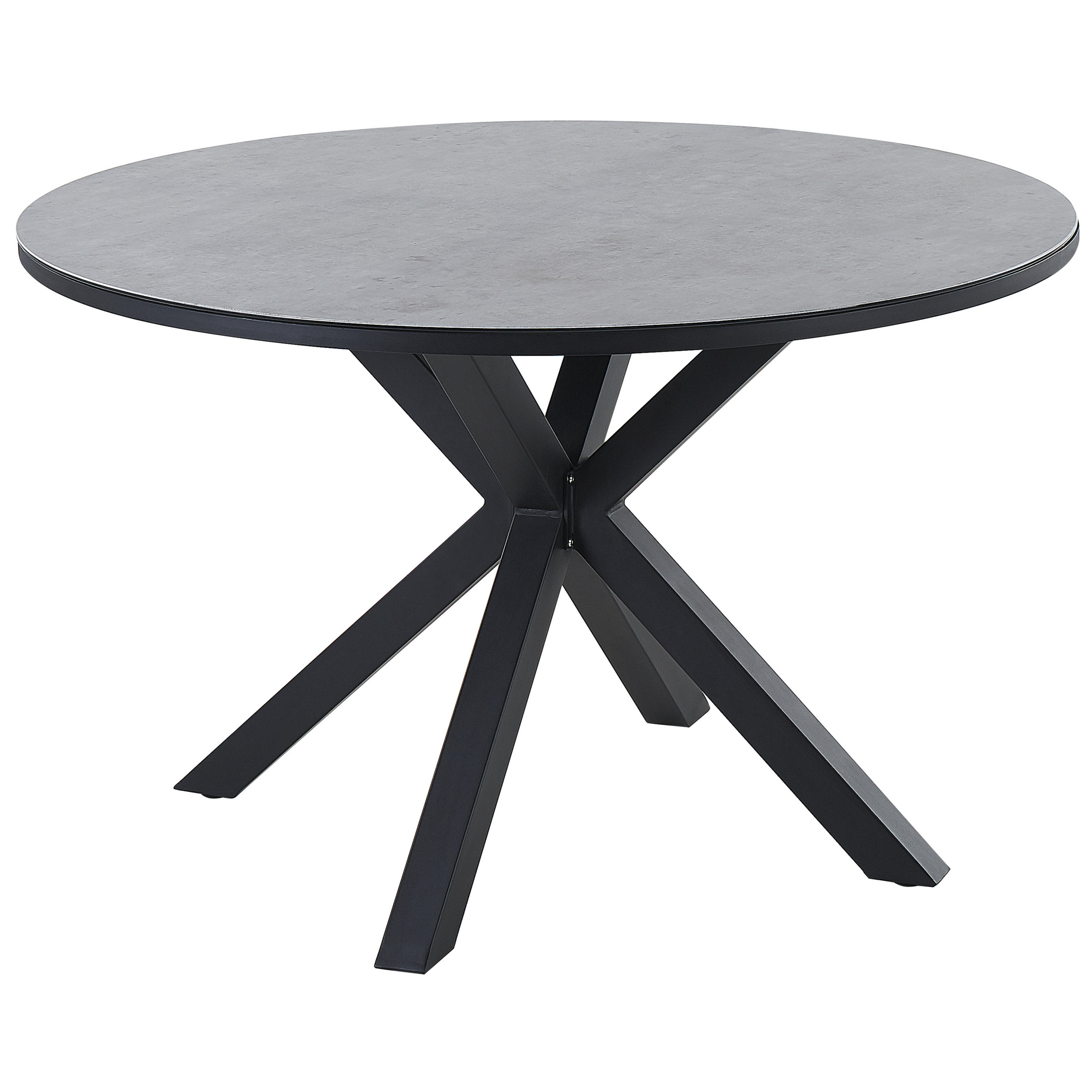 Havebord MALETTO 120 cm 120 cm Glas Grå
