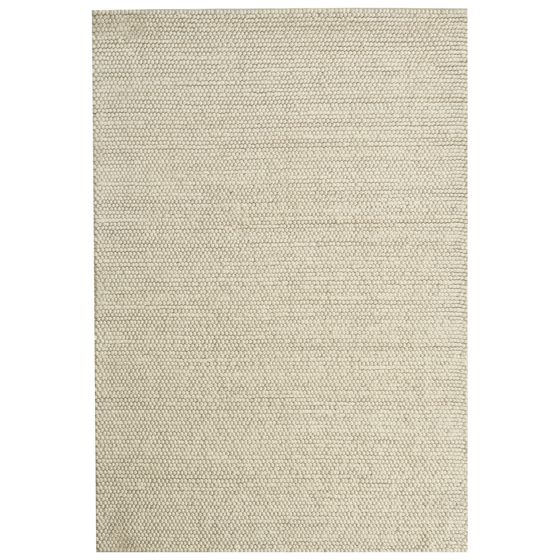Gulvtæppe KORDEA Lys Beige 160 x 230 cm Uld