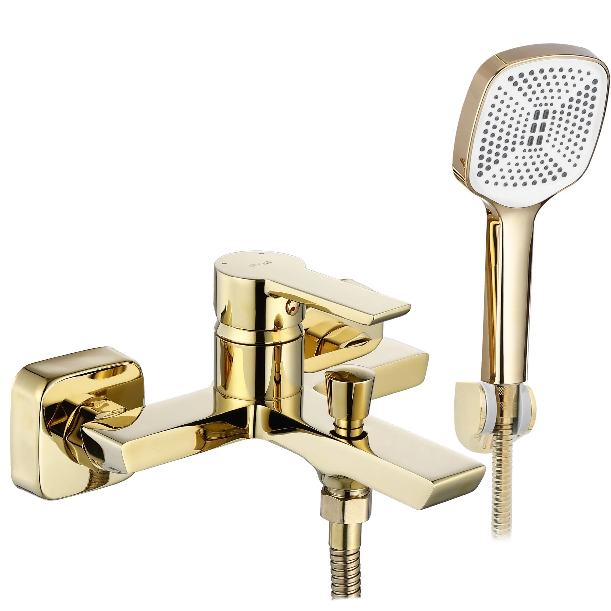 REA badekarsarmatur MY2021-3G ARGUS Guld, 18x21x10cm