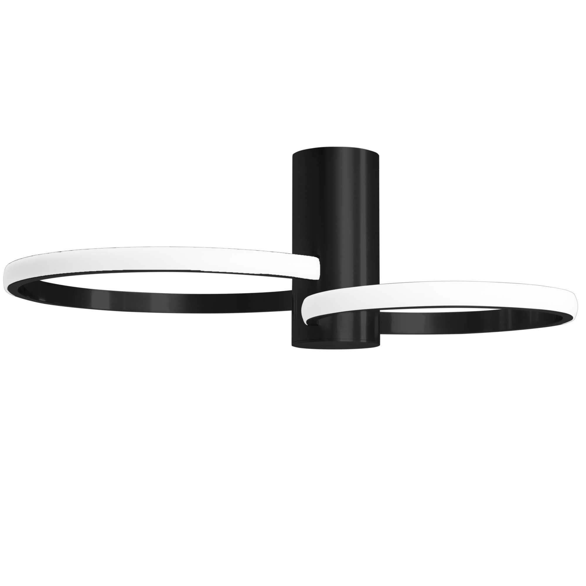 Toolight Loftslampe APP1401-CW Sort 50x30,5x15cm