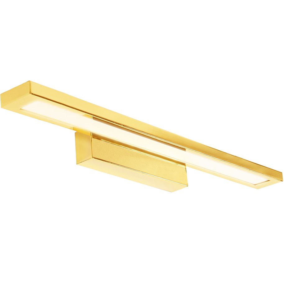 TOOLIGHT væglampe LED APP838-1W FLAT 80CM Guld 8x80x4,5cm