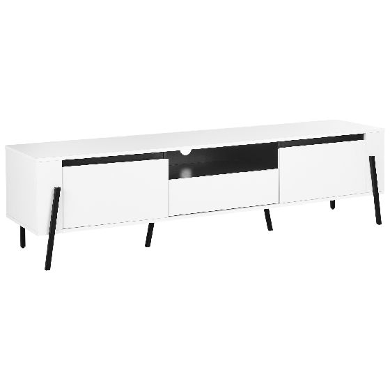 TV-bord BLACKPOOL Hvid