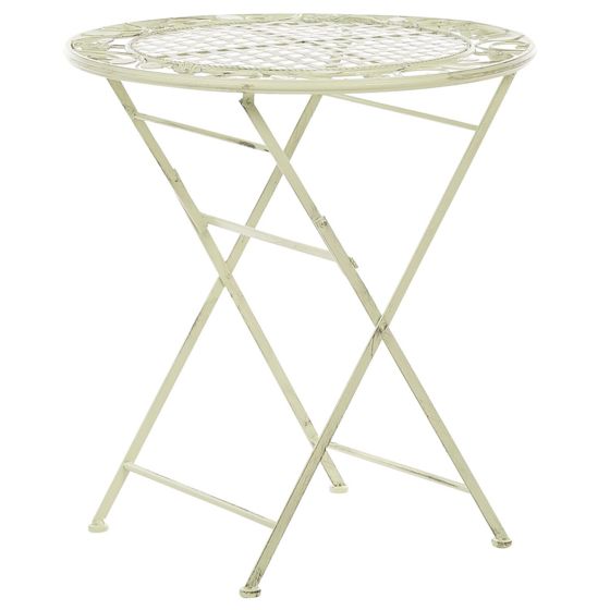 Bistro bord BIVIO 70 cm 70 cm Metal Lysegrøn