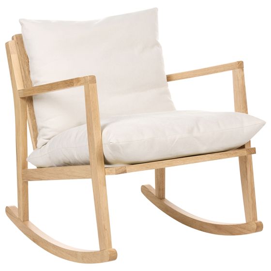 Gyngestol KJEVIK Træ Lysebrun/lys beige