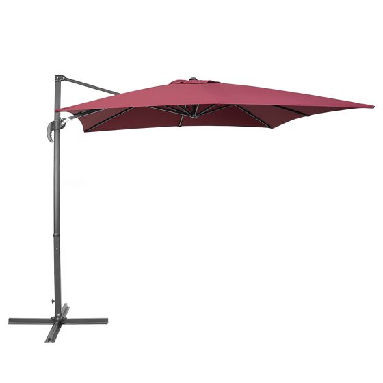 Cantilever parasol 250 cm MONZA Bordeaux
