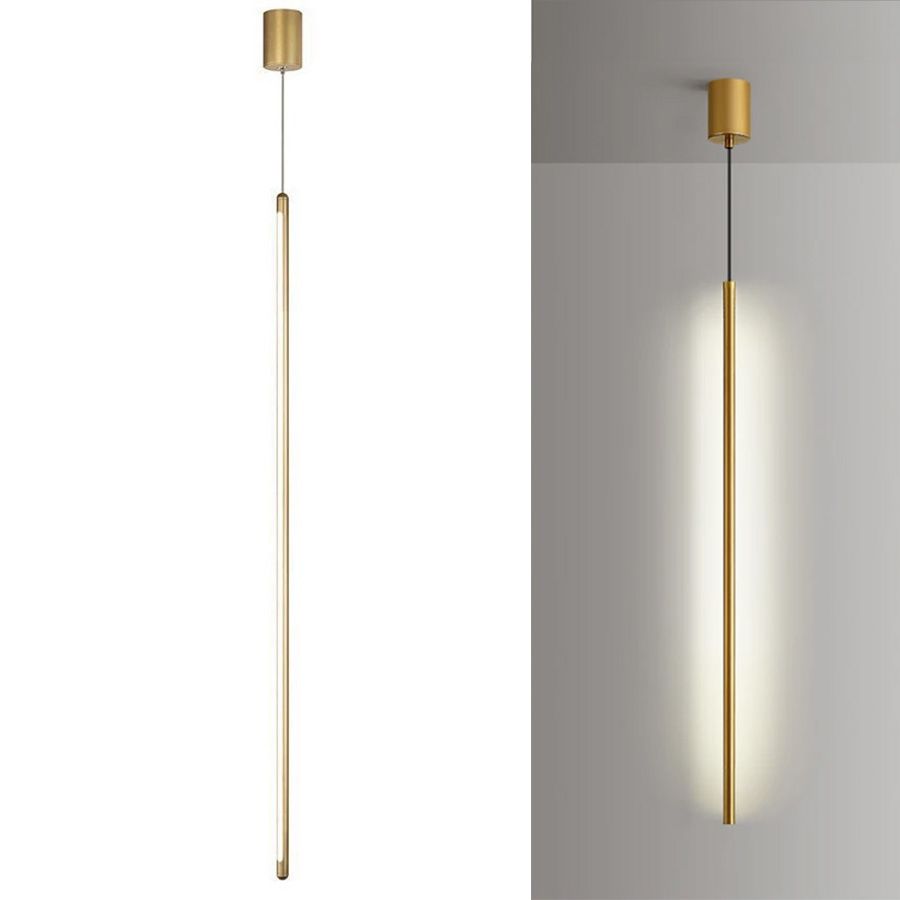 TOOLIGHT hængende loftlampe LED APP1414-C 100CM Guld 97x18x97cm