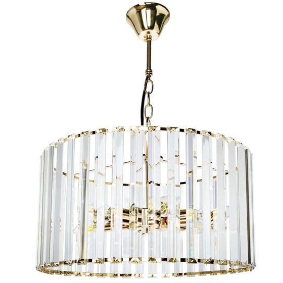 TOOLIGHT hængende loftlampe APP1157-5CP Guld 41,5x41,5x21,5cm