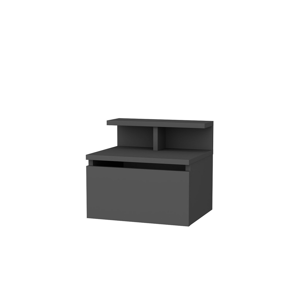 Norda Design Moderne natbord, 39.8 x 31.9 x 35 cm | 100% melaminbelagt, 18 mm tykkelse | stilfuldt og funktionelt