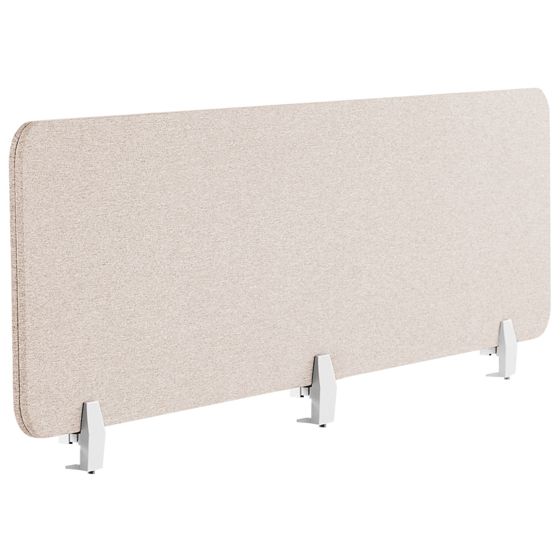 Skrivebordsdeler WALLY 180 x 40 cm Beige