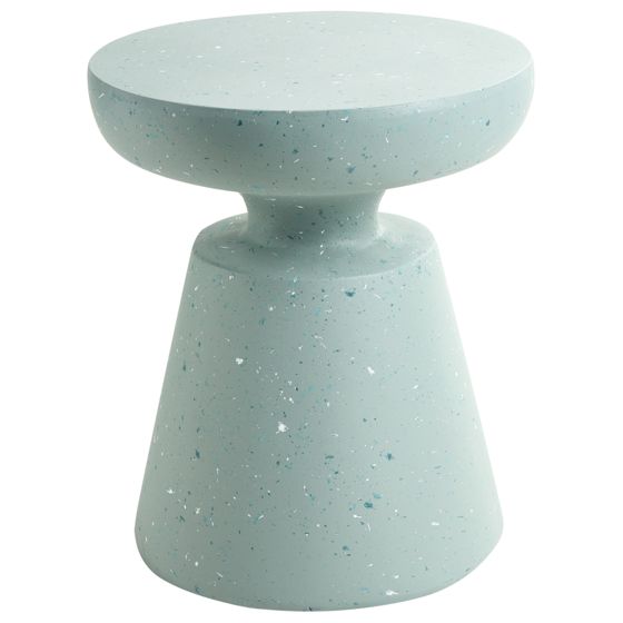 Bord MINCIO 45 cm 45 cm Terrazzo effekt Grøn