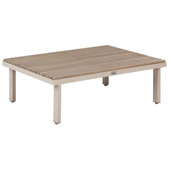 Havesofabord FIVIZZANO 90 cm 70 cm Akacietræ Beige