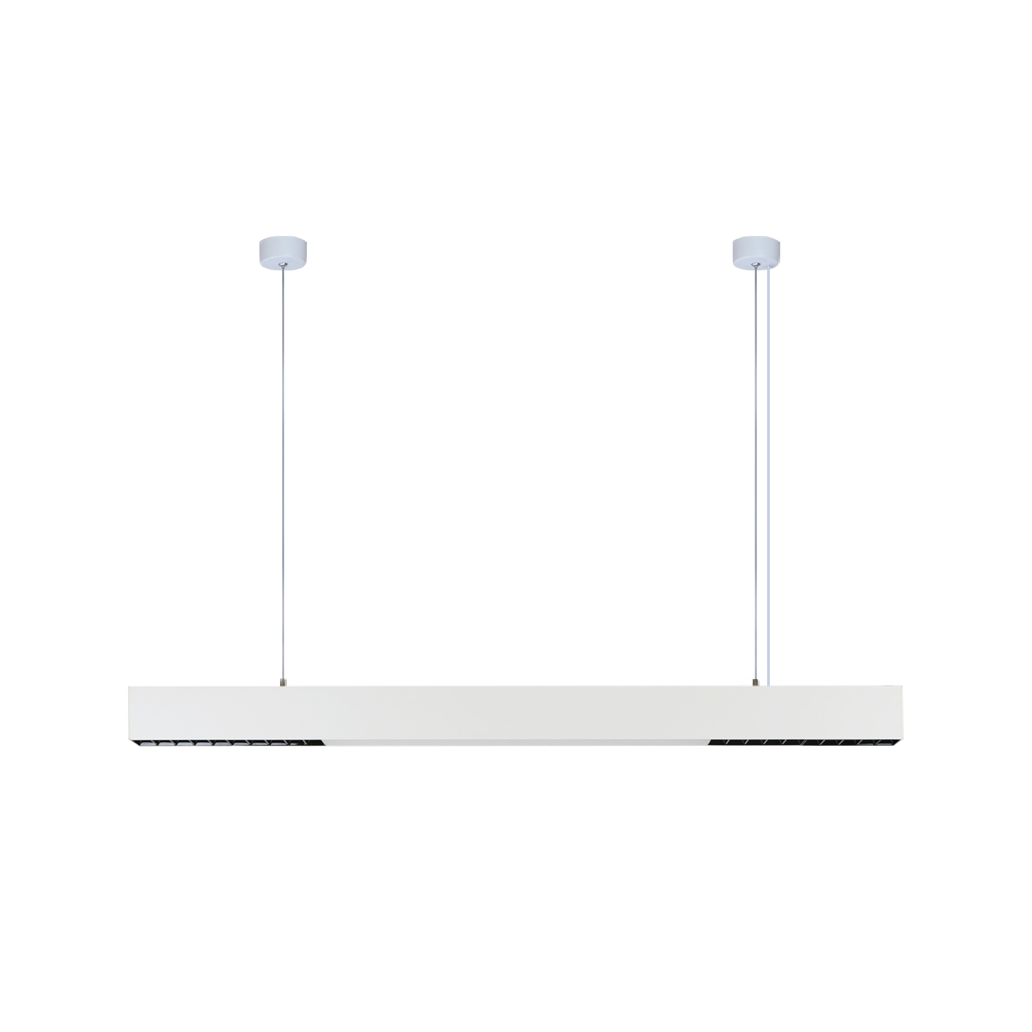 NETTLIFE LED - pendellampe 32 W hvid, diameter 107 cm, moderne aluminium, dæmpbar, højdejusterbar