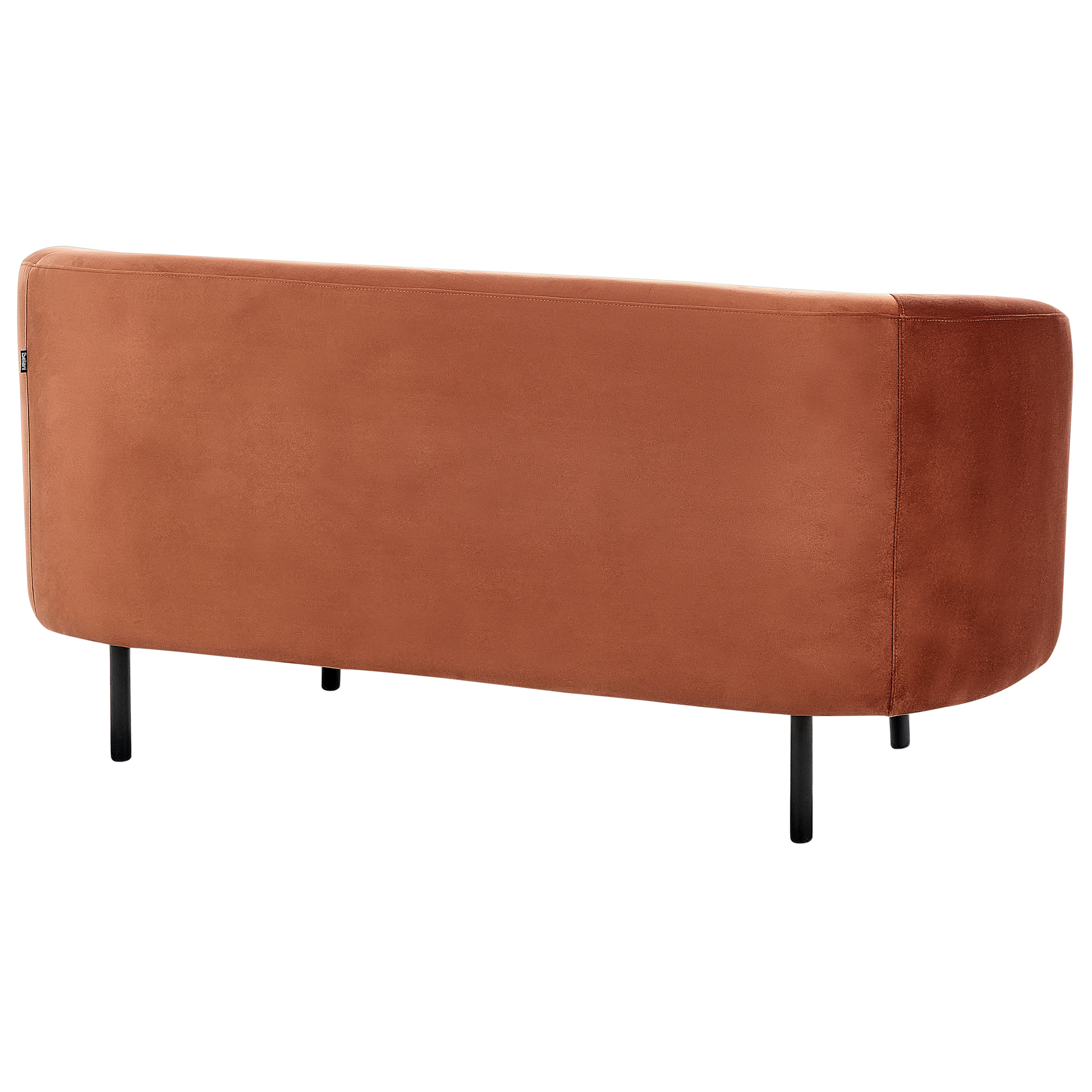 Sofa 2 personers LOEN Velour Orange