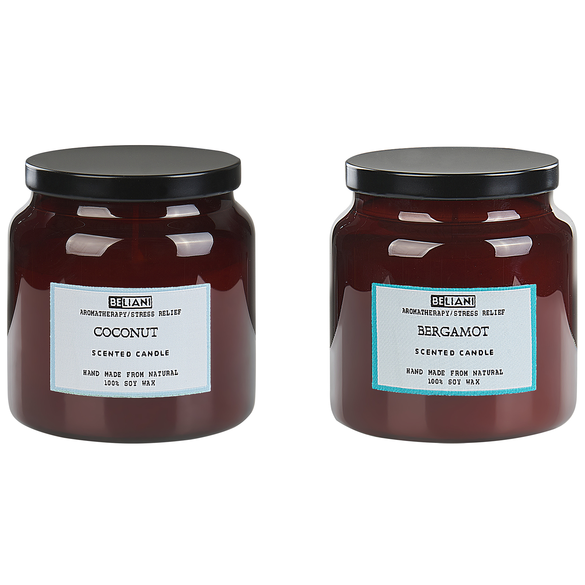 Sæt med 2 duftlys ABSOLUTE ALCHEMY Soja voks Fresh notes