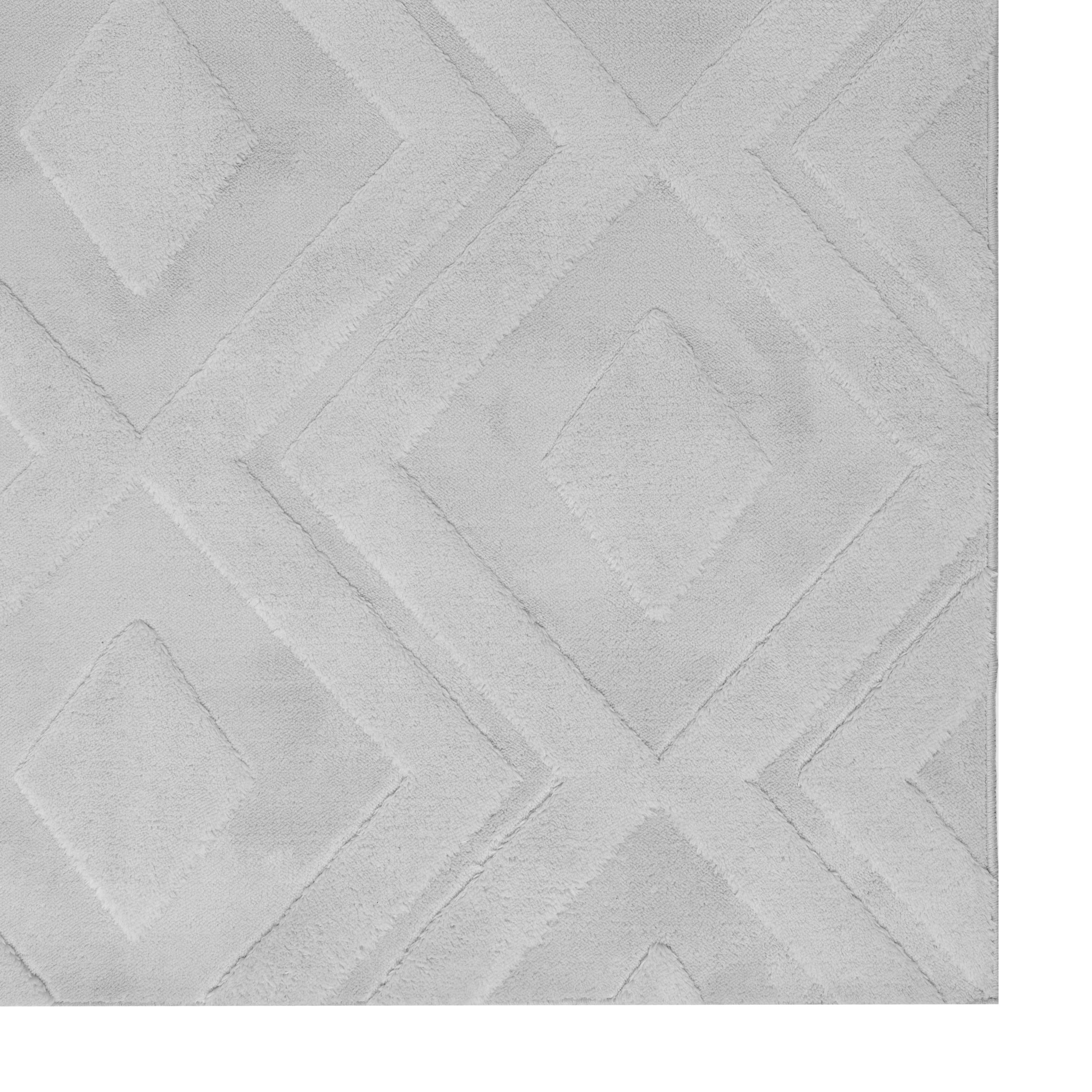 Gulvtæppe KEVIREL Grå 160 x 230 cm