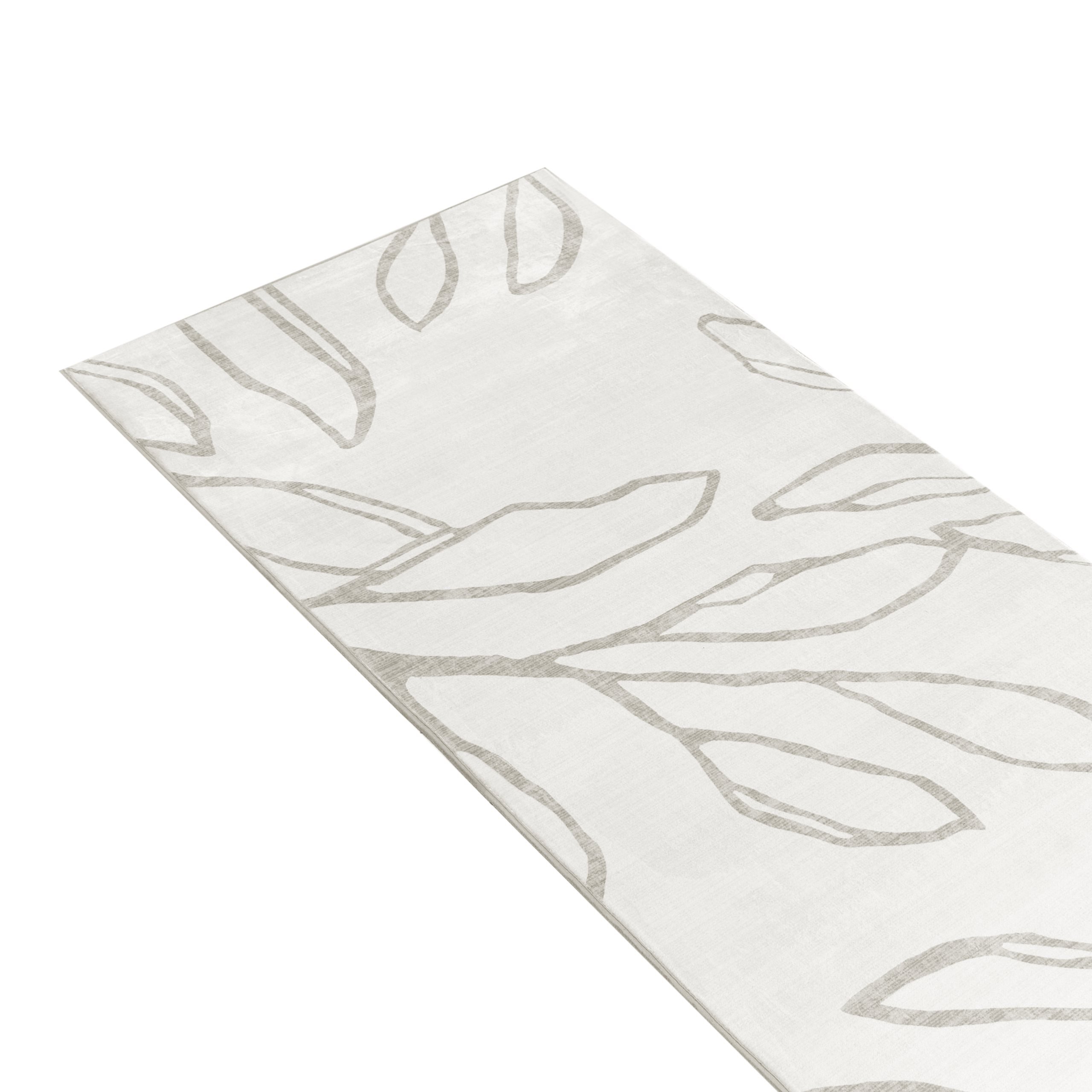 Gulvtæppe BISMIL Lys Beige 80 x 300 cm