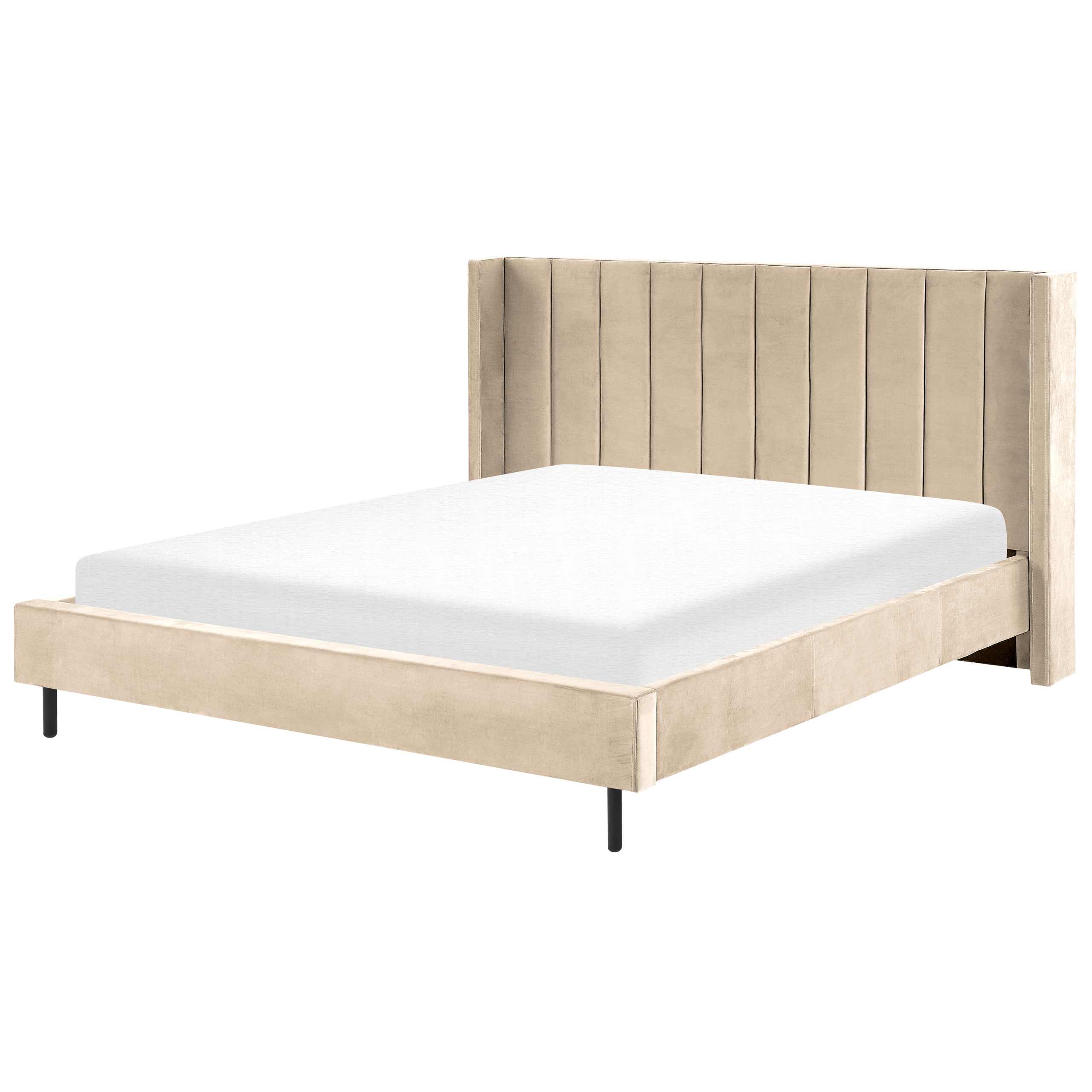 Seng Velour VILLETTE 180 x 200 cm Beige